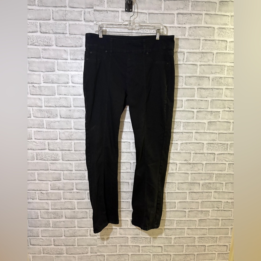Frankie & Stella Black jeans denim pull on Pants, size 16W